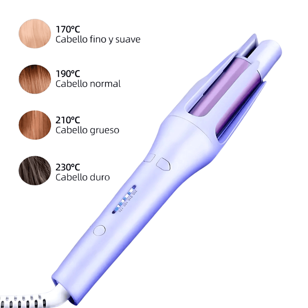 Glamcurl™ - Rizador de pelo automatico 3 en 1